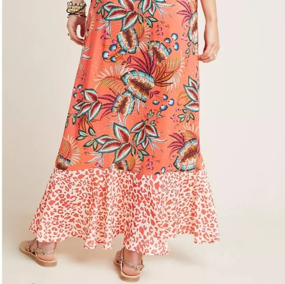 Gorgeous Anthropologie Farm Rio Dress. Brand new! Never worn! Size XL. Stunning! - Picture 5 of 7